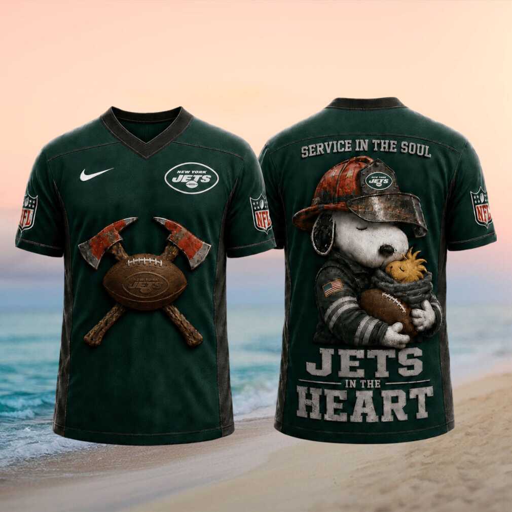 New York Football Firefighter Snoopy Service In The Soul Shirt New York Football Firefighter Snoopy Service In The Soul Shirt
