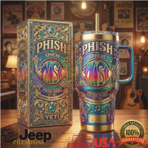 Phish Band At Sphere 2024 Celebrating Music Community Psychedelic Retro Art Fan Gifts Stainless Steel Insulated Tumbler
