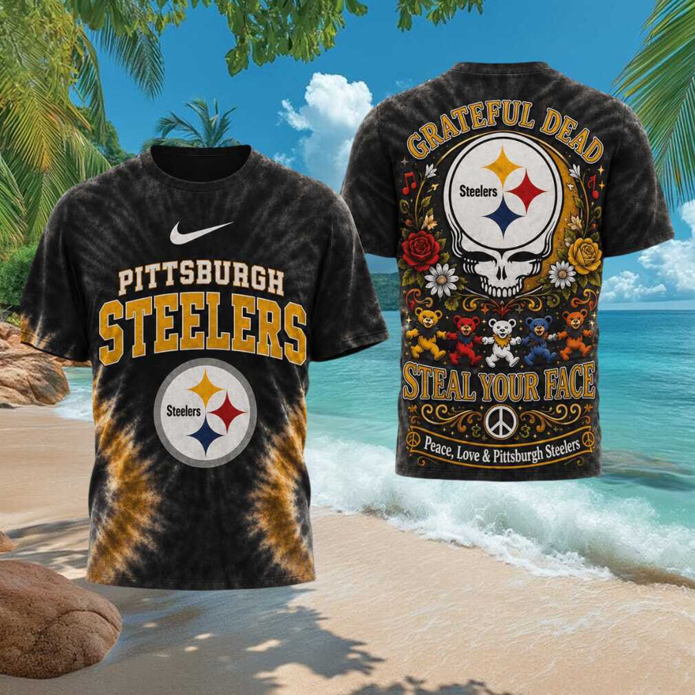 Pittsburgh ST Shirtlers Grateful Dead Steal Your Face Tie Dye T Shirt Pittsburgh ST Shirtlers Grateful Dead Steal Your Face Tie Dye T Shirt
