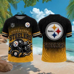 Pittsburgh ST Shirtlers Helmet Splatter Graphic Print T Shirt