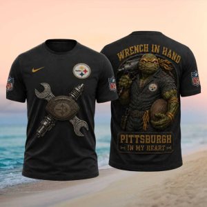Pittsburgh ST Shirtlers Mechanic Ninja Turtle T Shirt ST Shirtl City Football Fan Gift