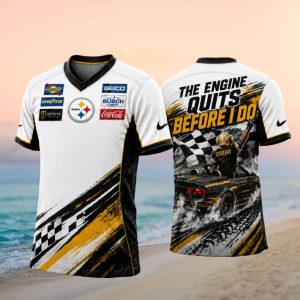 Pittsburgh ST Shirtlers Racing The Engine Quits Before I Do T Shirt