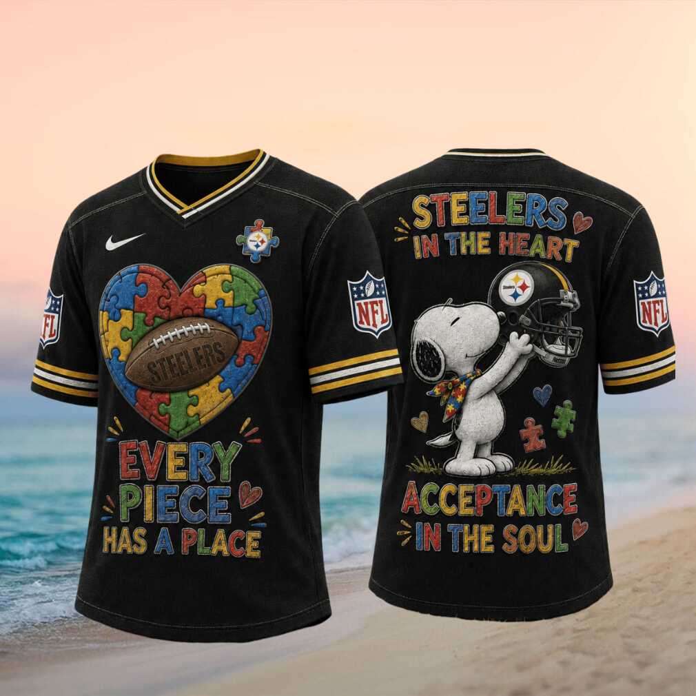 Pittsburgh ST Shirtlers Snoopy Autism Awareness Soul Acceptance T Shirt Pittsburgh ST Shirtlers Snoopy Autism Awareness Soul Acceptance T Shirt