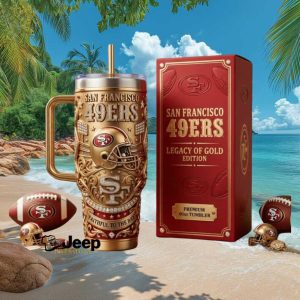 San Francisco 49ers Legacy Of Gold Edition Faithful To The Bay Stainless Steel Insulated Tumbler