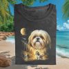 Shih Tzu Wilderness Moon Waterfall Vintage Dog T Shirt Shih Tzu Wilderness Moon Waterfall Vintage Dog T Shirt