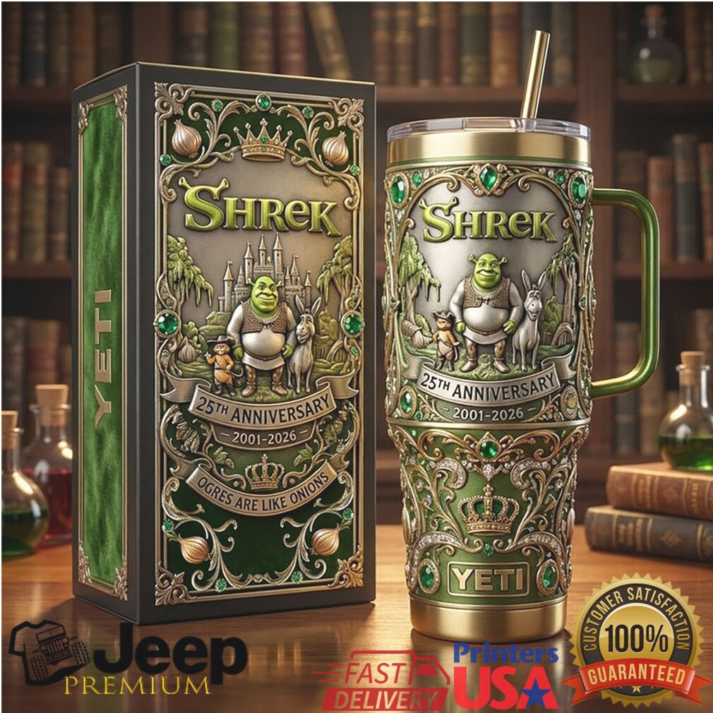 Shrek 25th Anniversary Dreamworks Movie Retro 2026 Fan Gift Stainless Steel Insulated Tumbler Shrek 25th Anniversary Dreamworks Movie Retro 2026 Fan Gift Stainless Steel Insulated Tumbler