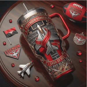 St Kilda Saints Fortius Quo Fidelius 1873 2026 Retro 20oz Fans Gift Stainless Steel Insulated Tumbler