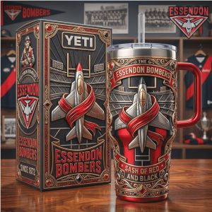 St Kilda Saints Fortius Quo Fidelius 1873 2026 Retro 20oz Fans Gift Stainless Steel Insulated Tumbler