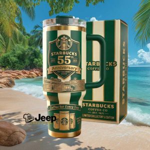 Starbucks 55th Anniversary 1971 2026 Pike Place Market Seattle Limited Collector Edition Stainless Steel Insulated Tumbler