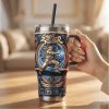 Richmond Tigers AFL Footy Roar of Tigerland 20oz Gifts for Fans Stainless Steel Insulated Tumbler Richmond Tigers AFL Footy Roar of Tigerland 20oz Gifts for Fans Stainless Steel Insulated Tumbler