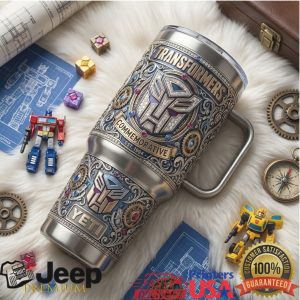 Transformers Autobots Commemorative 2026 Vintage Sci Fi Style Gifts for Fans Stainless Steel Insulated Tumbler