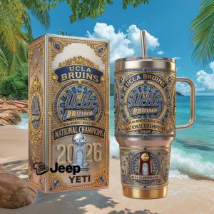 UCLA Bruins NCAA Women's Basketball National Champions 2026 Celebration Gift For Fans Stainless Steel Insulated Tumbler