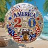 USA 250th Anniversary 1776 2026 Semiquincentennial Eagle White House Ornament USA 250th Anniversary 1776 2026 Semiquincentennial Eagle White House Ornament
