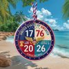 Custom Smith Family USA 250th Anniversary Stained Glass Eagle Ornament Custom Smith Family USA 250th Anniversary Stained Glass Eagle Ornament