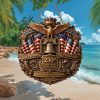 Stained Style 250 Years of Freedom Ornament Stained Style 250 Years of Freedom Ornament
