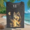 Yorkie Terrier Howling At Moon Forest Nature Dog T Shirt Yorkie Terrier Howling At Moon Forest Nature Dog T Shirt