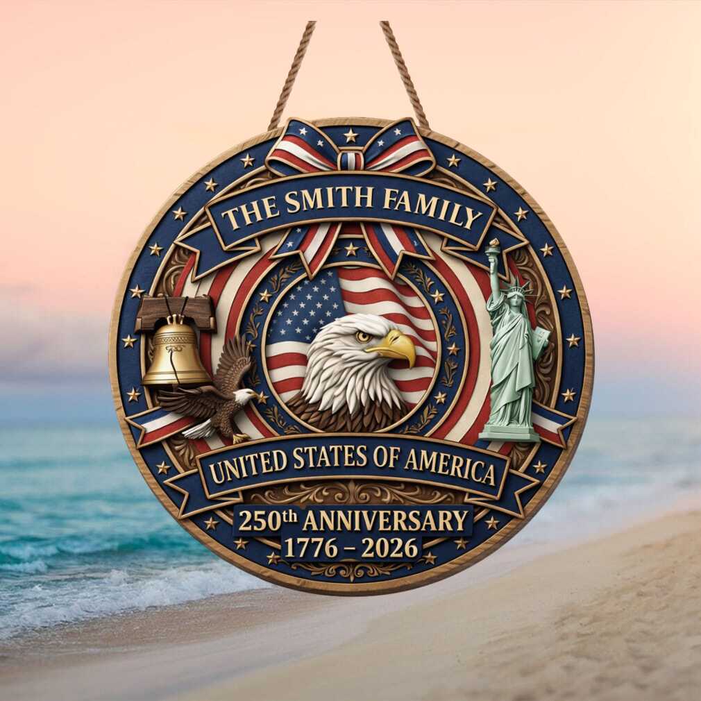 Vintage Style US 250th Anniversary Commemorative Family Ornament Vintage Style US 250th Anniversary Commemorative Family Ornament