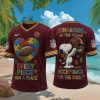 Washington Commanders Snoopy Autism Awareness Calm Heart Football T Shirt Washington Commanders Snoopy Autism Awareness Calm Heart Football T Shirt