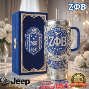 Zeta Phi Beta Sorority Founded 1920 Scholarship Service Sisterhood Retro 20oz Stainless Steel Insulated Tumbler